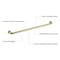 Kibi Circular 36-Inch Stainless Steel Grab Bar - Brushed Gold KGB1036BG - alternate 3